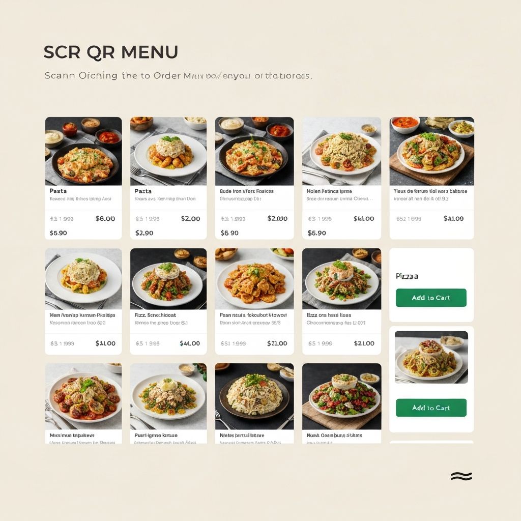 QR Menu & Table Ordering